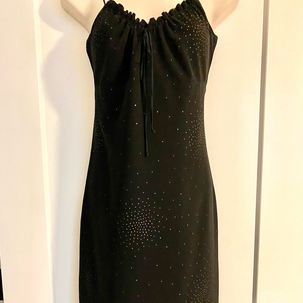 Esprit Sleeveless Cocktail Dress W/Sparkle Detail